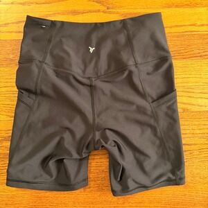 Old Navy Women's Bike Biker Shorts High Rise Size Small Black